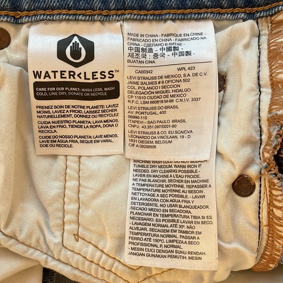 Levi's
501 Skinny Jean Leave A Trace - Picture 13 of 16